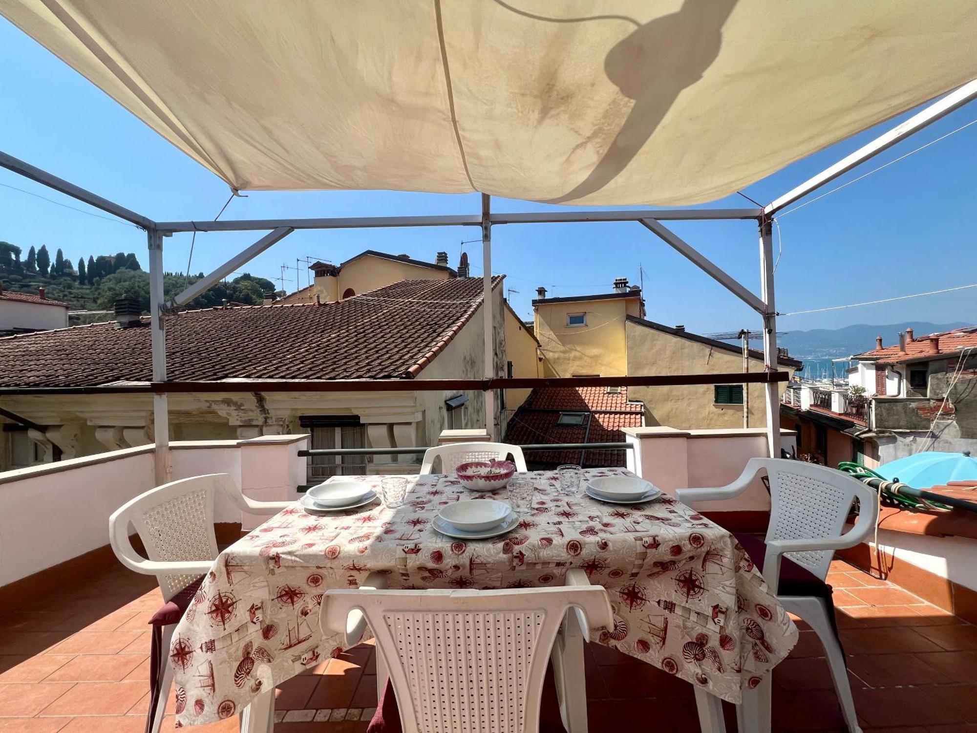 Appartamento Terrazza Del Centro Lerici Esterno foto