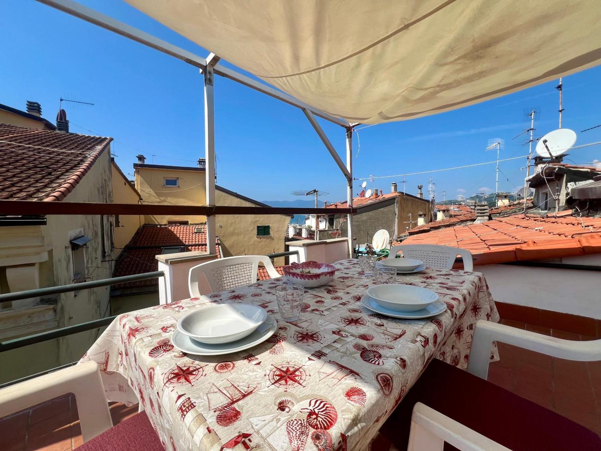 Appartamento Terrazza Del Centro Lerici Esterno foto